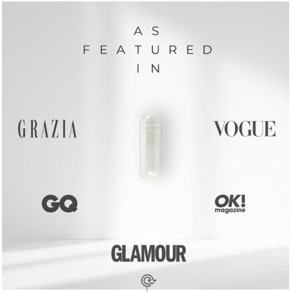 Purelogicol Collagen Tablets, Best Hydrolysed Protein Peptide Skin Supplement - 90 x Collagen Capsules x 800mg