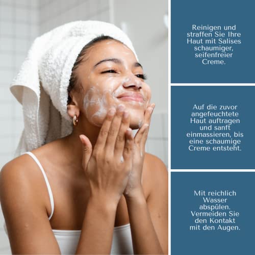 SESDERMA Sesderma | Salises Foaming Cream without Soap | Soap Free Skin Cleanser | Acne Prone Skin | Sebum Regulating | Salicylic Acid | Pore Cleansing | 300 ml