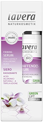 lavera Firming Serum Karanja ✔Anti-Age ✔ hyaluronic acid ✔ Moisturises & Reduces Wrinkles ✔ Vegan ✔ Organic Skin Care ✔ Natural & Innovative Cosmetics (30 ml)