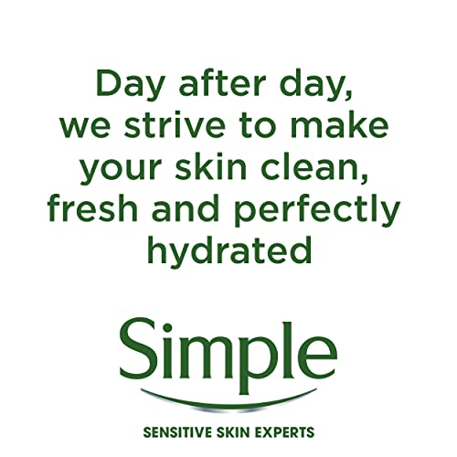 Simple Kind to Skin Cleansing Remove Waterproof Make-up Facial Wipes for Sensitive Skin 25 pc