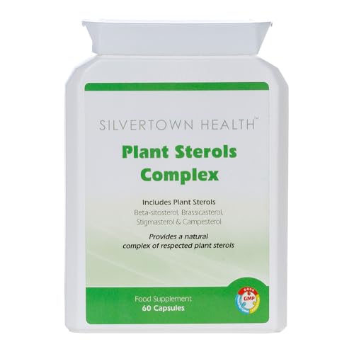 Silvertown Health Plant Sterols Complex – 60 Capsules – Includes 4 Key Plant Sterols
