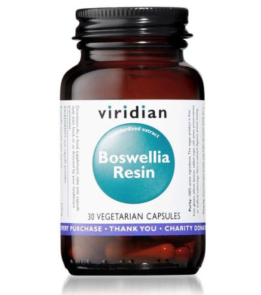 Viridian Boswellia Resin 30 Veg Caps