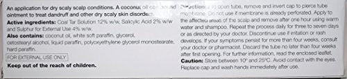 NECALON Sebco Coconut Oil Ointment 100g Treat Dandruff Dry Scaly Skin Disorders