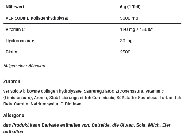 ALLNUTRITION Alldeynn Collarose, Orange, 150g, Collagen, Beauty & Joint Health Supplement