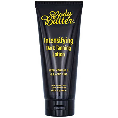 BODY BUTTER Body Butter Dark Tanning lotion cream 180ml bottle