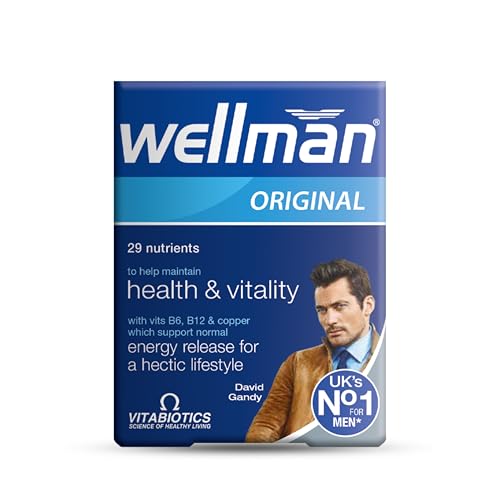 Wellman Original Multivitamin Tablets for Men, One-A-Day Multivitamins, Original Formula, 90-Day Supply