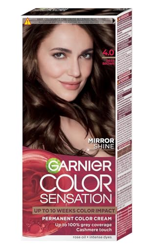 Garnier GARNIER - COLOR SENSATION - Permanent hair coloring cream - 4.0 Deep Brown