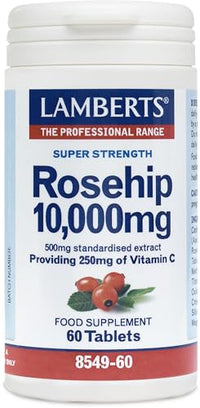 Lamberts Rosehip 10,000milligrams 60 Tablets