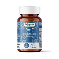 Lifeplan Eye 'C' with Lutein Bilberry & Zinc Capsules x 60. Helps Maintain Healthy Eyes