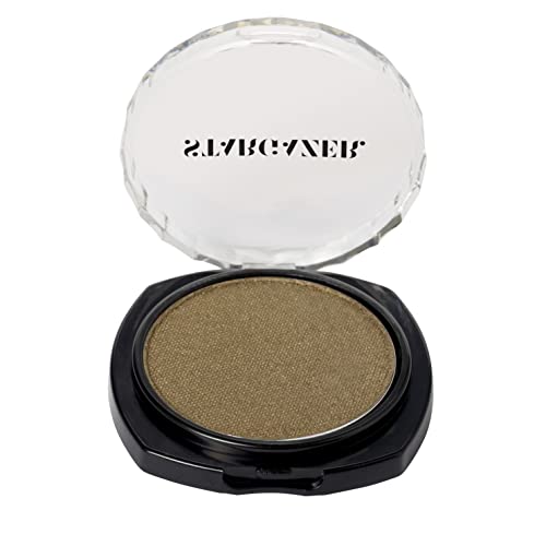 Stargazer Khaki eye shadow. Maximum colour pressed powder eye shadow.