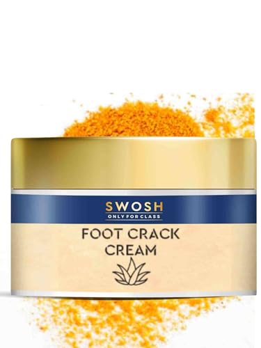 SWOSH Foot Crack Cream For Rough, Dry and Cracked Heels For Women and Men(50 gram) | Pedicure Foot Care & Heel Repair For Moisturizing & Nourishing and Anti Tanned Soft Feet(Foot Heel Crack Remover)