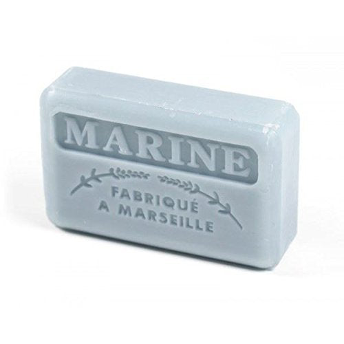 125g Savon De Marseille Soap - Marine (Navy)