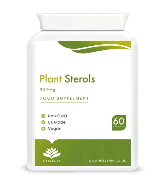 Hellenia Plant Sterols 200mg - 60 Capsules
