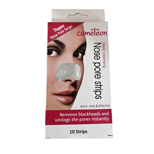 Cameleon 6 x Nose Pore Strips Deep Cleansing Remove Blackheads & Unclogs pores Instantly