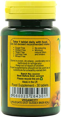 Veganicity Bilberry with Eyebright Plant Supplement, 30-Piece