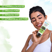 MAMAEARTH Mamaearth Charcoal Natural Face Wash for oil control and pollution defense 100 ml - For Oily Skin - SLS & Paraben Free