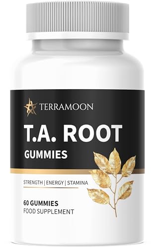 TERRAMOON TongAliRoot Gummies, 200:1 Extract, 30 Day Supply, 60 Gummies, 2 a Day, 600mg per Serving