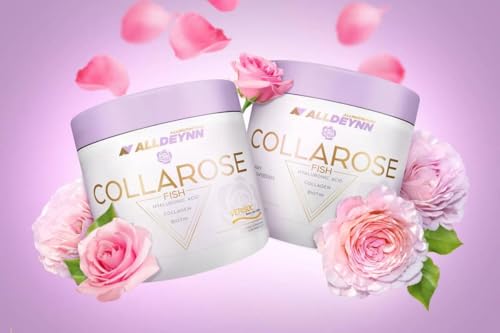 ALLNUTRITION Alldeynn Collarose Fish, Raspberry Wild Strawberry, 150g, Collagen, Beauty & Joint Health Supplement