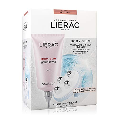 LIERAC BODY-SLIM Resistant Cellulite Program - Cryoactive Concentrate+Massager - Cold Effect - Slimming - Anti-cellulite - Caffeine - Body - 150ml