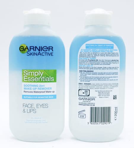 Garnier Soothing 2 in 1 Eye Makeup Remover 200ml
