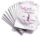 Exeton Eye Gel Pads - 50 Pairs of Eyelash Lash Extension Under Eye Gel Pads Lint Eye Patches with Smooth Front Side and Collagen Back Side