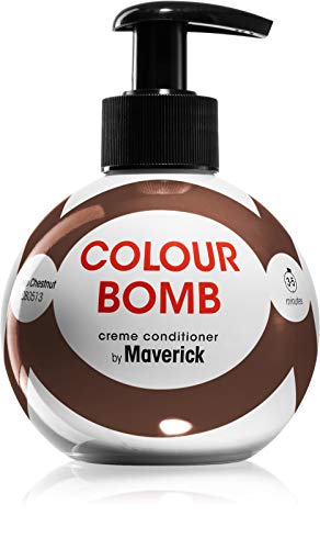 Colour Bomb by Maverick COLOUR BOMB SEMI-PERMANENT HAIR COLOUR CONDITIONER Deep Chestnut 250ml