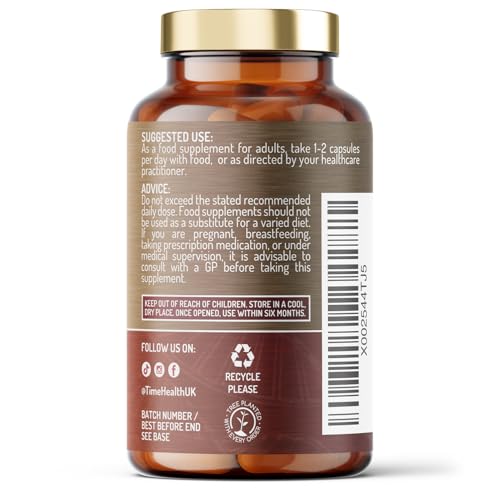 Time Health DeltaGold® EAnnatto Tocotrienols - 125mg x 60 Capsules - 50X Enhanced Effectiveness Compared to Standard Vitamin E - Membrane, Heart & Antioxidant Support - Tocopherol Free - UK Made - GMP Standards
