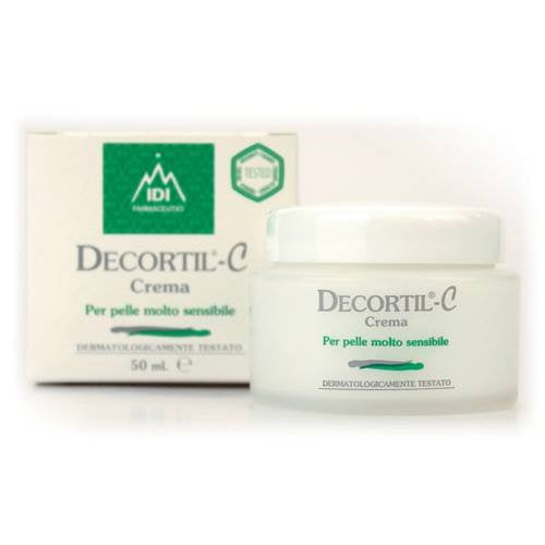 IDI FARMACEUTICI IDI Farmaceutici Decortil C Crema Idratante Lenitiva Pelli Sensibili 50 ml