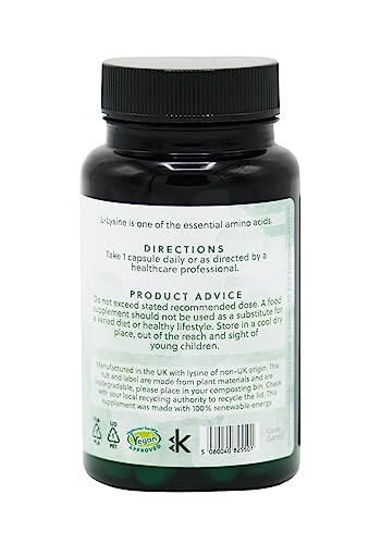 G&G Vitamins Lysine Complex Capsules