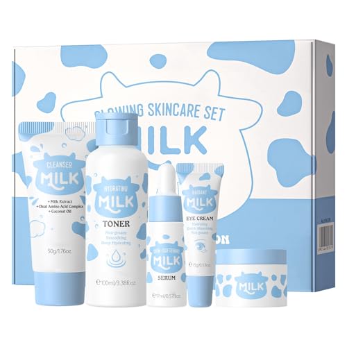 INSKIN Milk Skin Care Sets&Kits,Milk Skincare Set, Beauty Gift Sets for Teenage Girls,Skincare Set