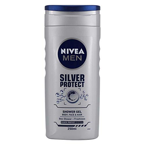 Nivea Silver Protect Shower Gel for Men 250 ml