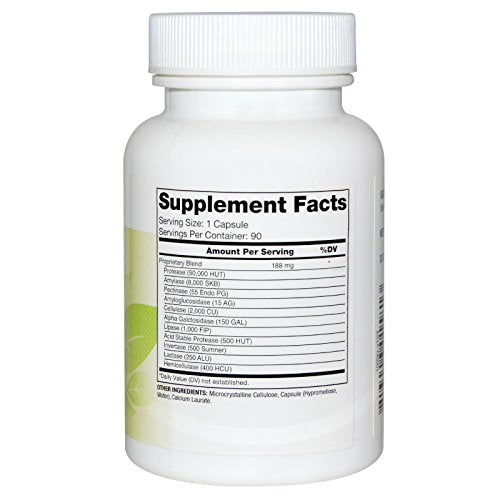 Dr. Mercola - Full Spectrum Enzymes (90 Capsules)