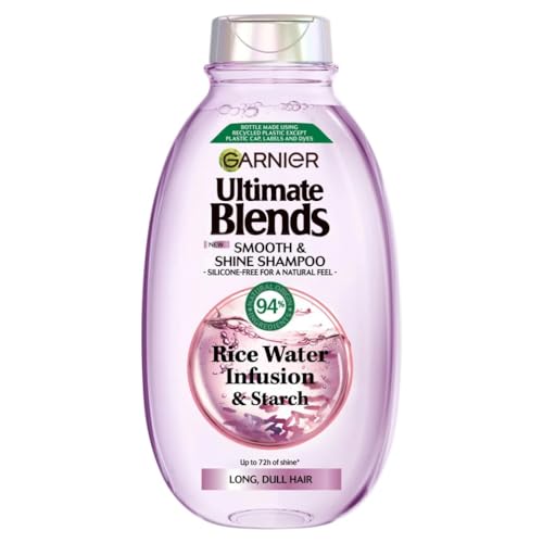 Garnier Ultimate Blends Rice Water Shampoo - 300ml for Nourished, Hydrated Hair