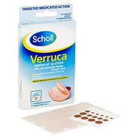 SCHOLL VERRUCA REMOVAL PLASTERS