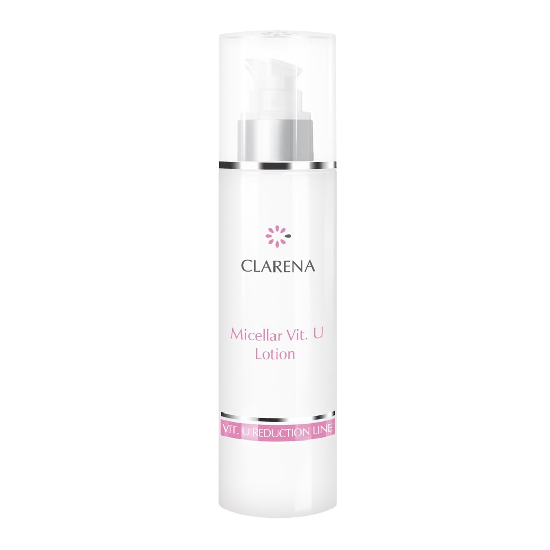 Clarena Vitamin U Micellar Lotion for Sensitive Skin Rosacea and Broken Capillaries 200ml