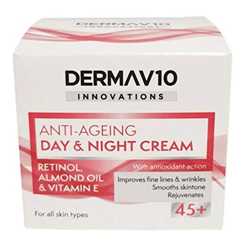 Healthpoint DermaV10 Innovation Anti-Ageing Day and Night Cream with Retinol for 45+, 50ml