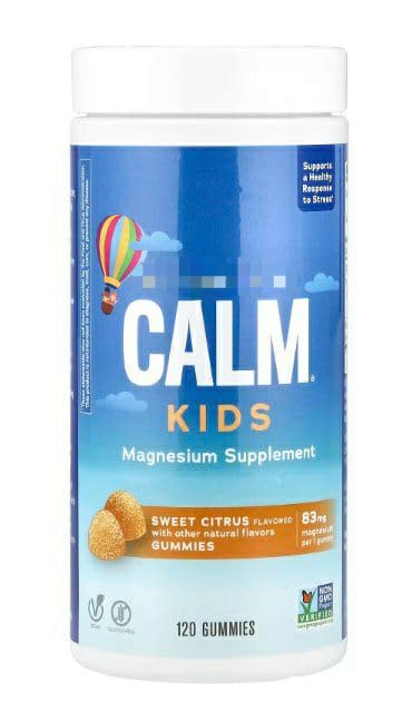 Generic Magnesium Kids - Sweet Citrus Flavored, 83mg Non-GMO, Gluten-Free, Vegan 120 Gummies