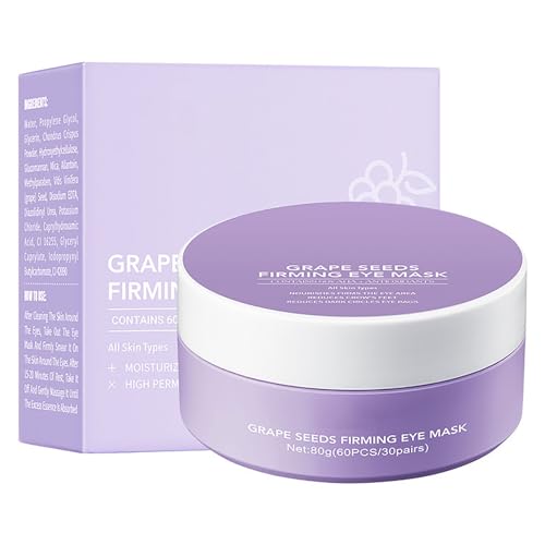 OKAQEE Grape Seeds Firming Eye Mask for Women