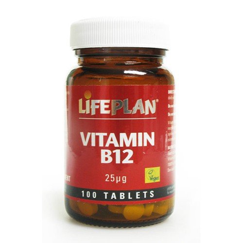Lifeplan Vitamin B12 25 ug 100 Tablets