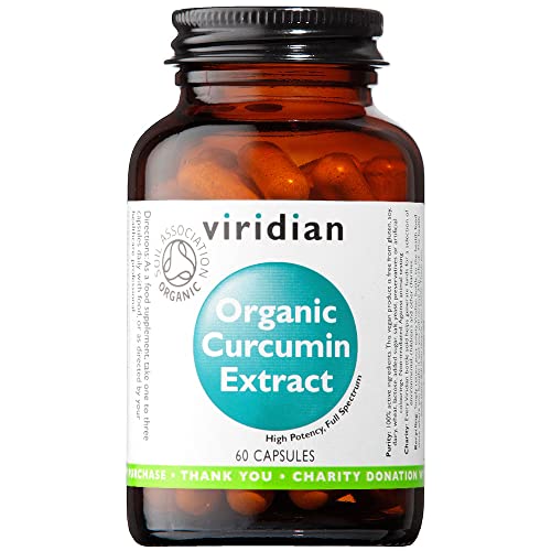 Viridian Organic Curcumin Extract, 60 CT