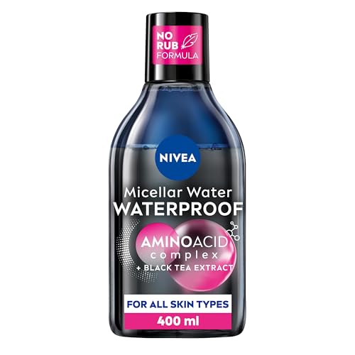 NIVEA MicellAIR Professional Micellar Water Make-Up Remover (400ml), Eye Make Up Remover, Skin Cleanser, Professional Make Up Remover, NIVEA Micellar Water