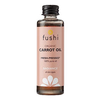 Fushi Carrot Oil 100 ml | Fresh-Pressed| Rich in Beta Carotene, Vitamins A, B, C, D and E and essential fatty acids | Best for Sun Damage Skin, Parched Skin & Fine Lines |Manufactured in the UK