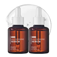 2Pcs Glutathione Serum with 20,000ppm Glutathione, Glutathione Face Serum for Glowing, Dark Spot Correcting Serum, Hydrating Face Serum, Improve Skin Elasticity, Revitalize Complexion, Korean Skincare