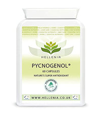 Hellenia Pycnogenol - French Maritime Pine Bark Extract 30mg - 60 Capsules