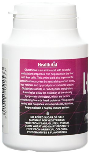 HealthAid L-Glutathione 250mg - 60 Tablets
