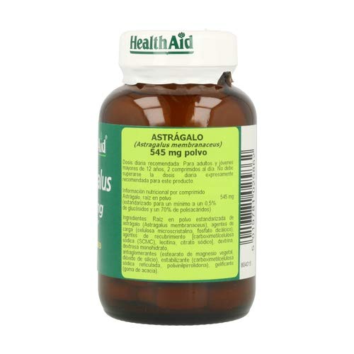 HealthAid Astragalus Extract 545mg Tablets 60