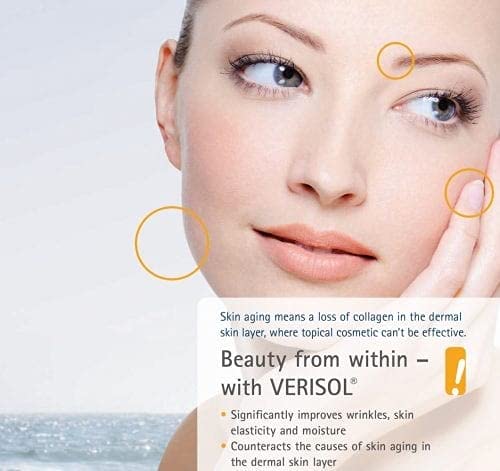 Collagen Peptides Powder - Grass Fed - Bovine - Types I & III - Clinically Studied Brand VERISOL® (300g Powder Pouch)