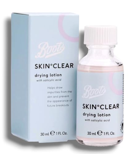 Generic Bōots | Skin Clear Drying Lotion | With Salicylic Acid | This Targeted Drying Lotion Helps Clear Blemishes and Prevent Future Breakouts | 30mL