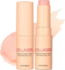 ewku Collagen Multi Balm Stick, Collagen Stick, Anti Wrinkles Face Moisturiser Balm, Hydrating Eyebalm, Collagen Boosting Moisture lipbalm for Face Eye Lip Neck