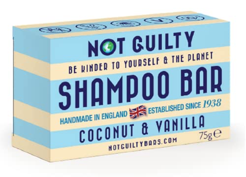 Not Guilty NOT GUILTY 75G Shampoo BAR Coconut & Vanilla